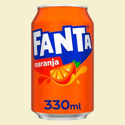 Fanta naranja en lata (330 ml.)