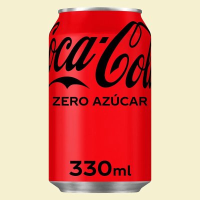 Coca Cola zero en lata (330 ml.)