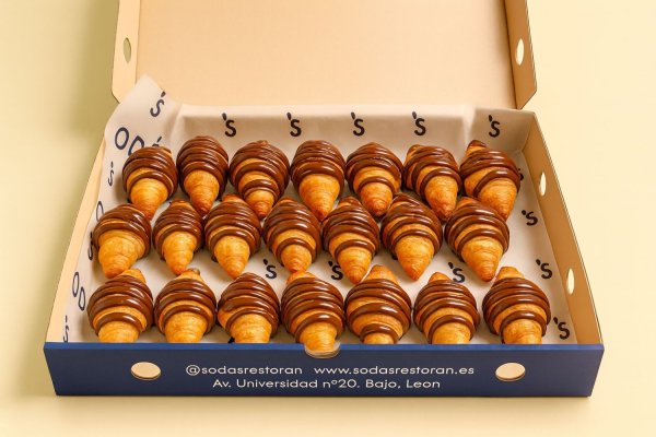 Mini Croissant Chocolate x 24u
