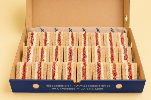 Sandwiches Jamón Serrano x28u