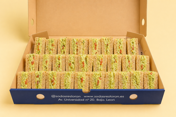 Sandwiches Aguacate x28u